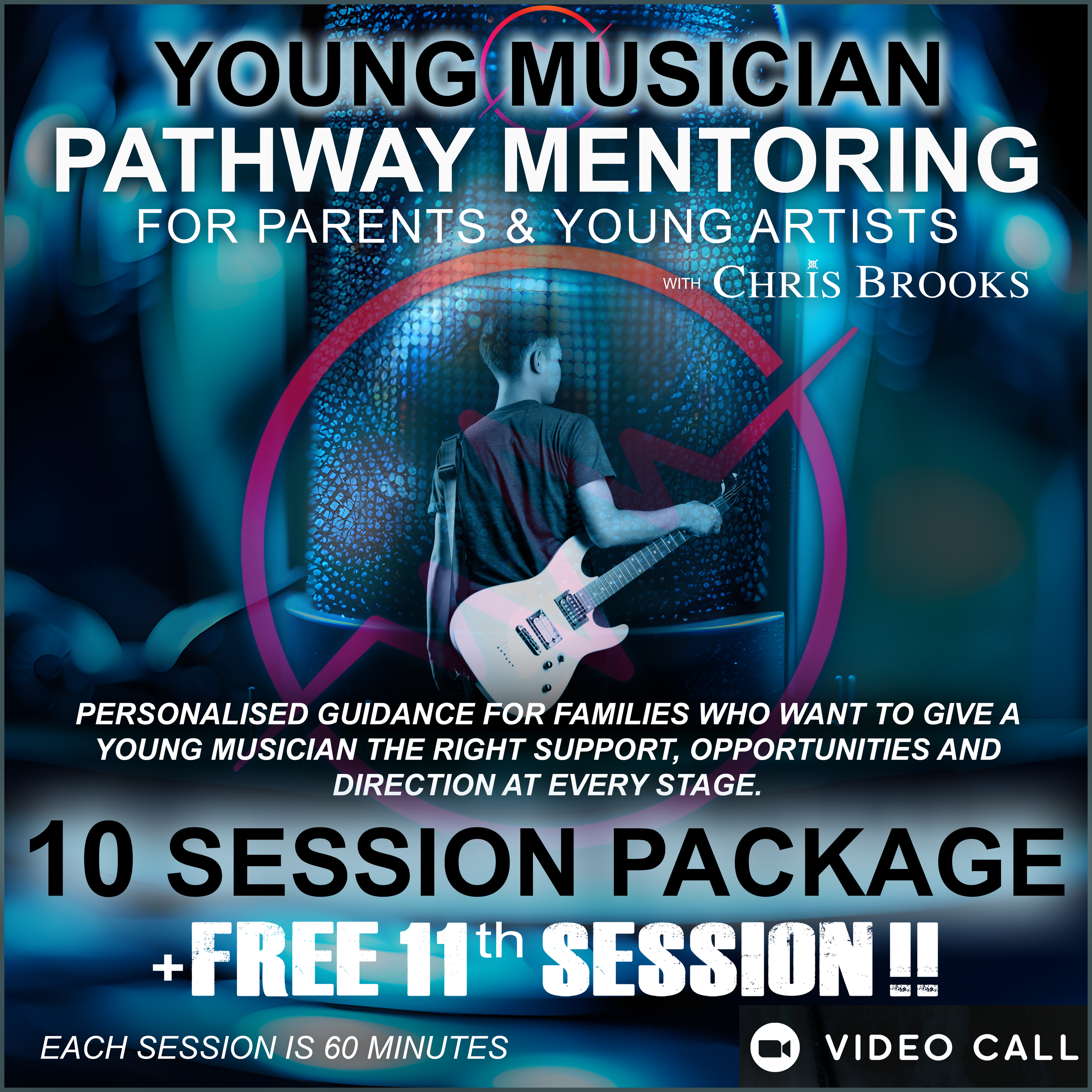 YOUNG MUSICIAN DEVELOPMENT PROGRAMME  - 10 SESSION PACKAGE