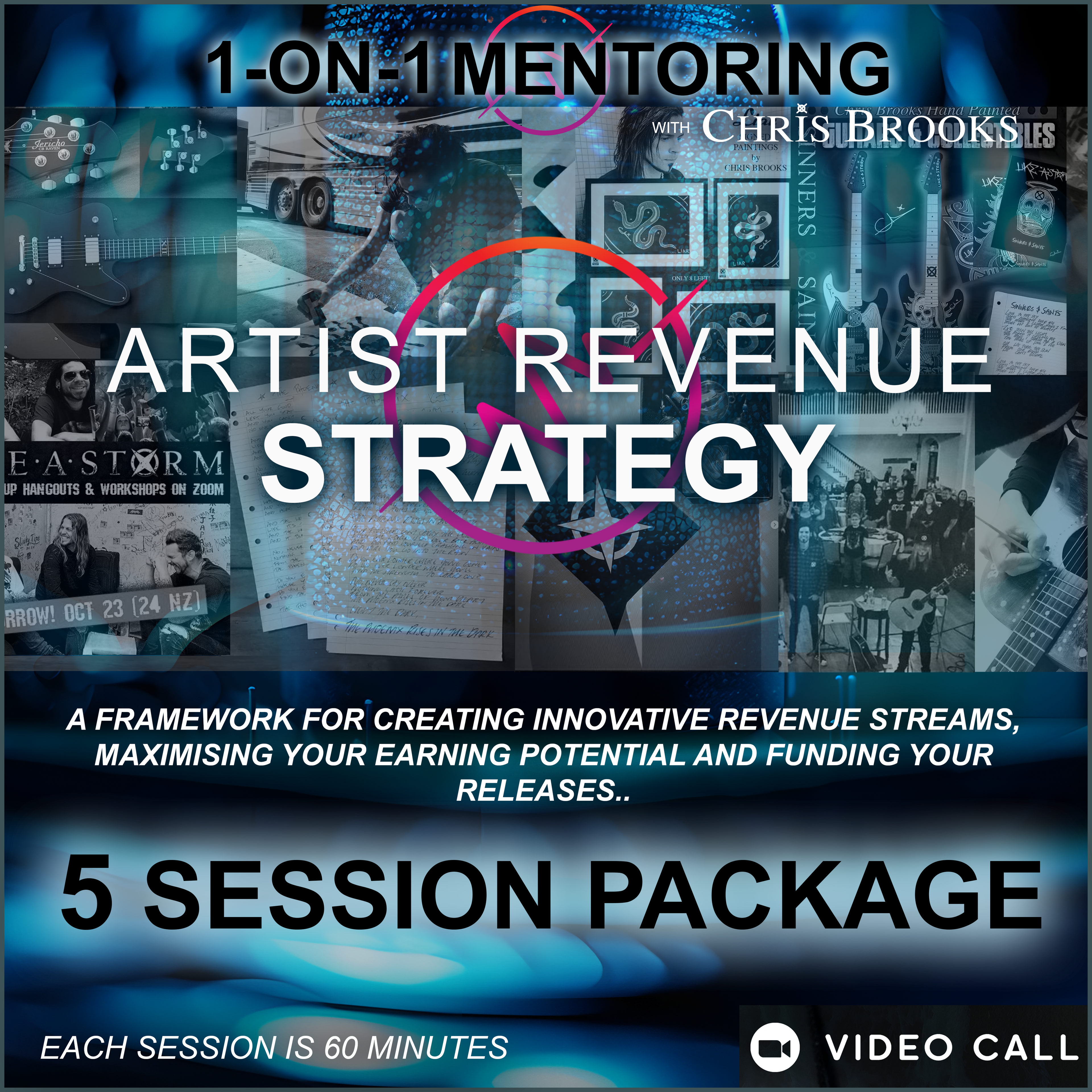 ARTIST REVENUE STRATEGY - 5 SESSION PACKAGE