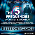 THE 5 FREQUENCIES OF ARTIST EVOLUTION - 5 SESSION PACKAGE